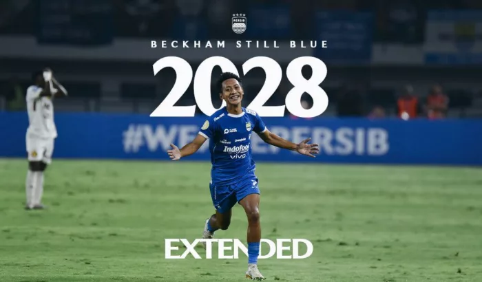 Resmi ! Beckham Putra Perpanjang Kontrak Bersama Persib Bandung