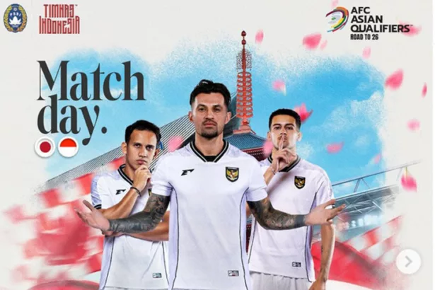 Klik Disini, Link Live Streaming Jepang vs Timnas Indonesia Secara Gratis
