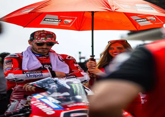 Francesco Bagnaia gagal podium di MotoGP Italia 2025