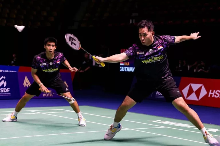 Ganda putra Indonesia, Sabar/Reza, kalahkan ganda putra Malaysia di babak semifinal Indonesia Open 2025