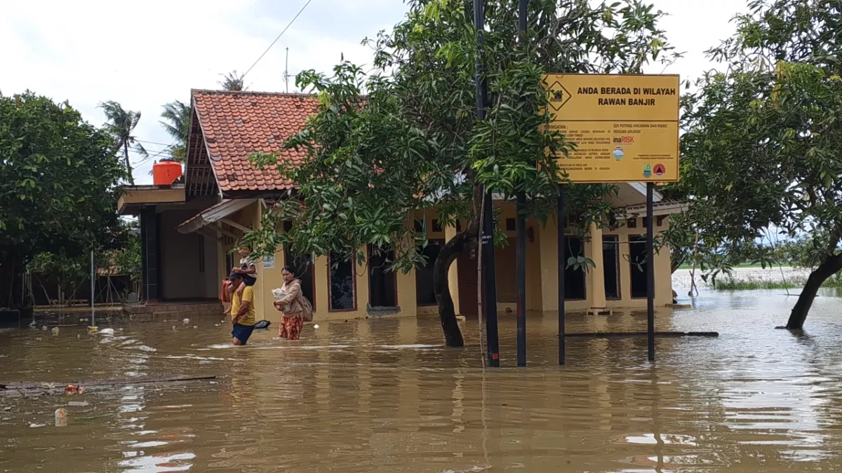 Banjir Kembali Melanda Karangligar Kabupaten Karawang