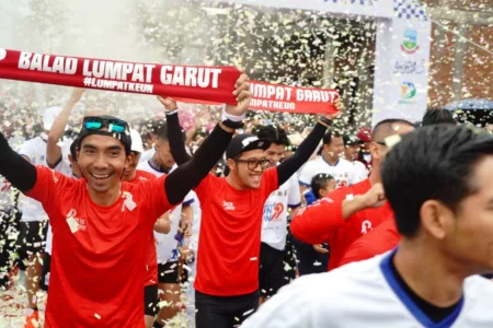 Fun Run HUT Bhayangkara di Garut