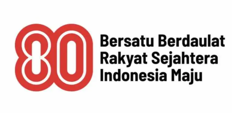 Logo HUT RI ke-80