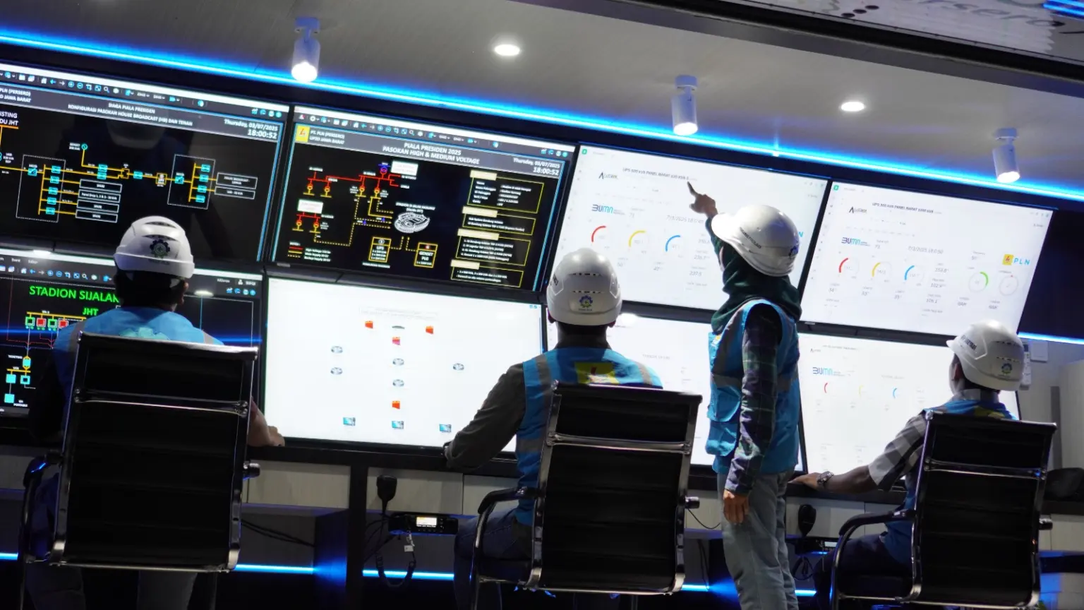 PLN Siaga Penuh Dukung Keandalan Listrik Gelaran Piala Presiden 2025 di Stadion Jalak Harupat PLN Siaga Penuh Dukung Keandalan Listrik Gelaran Piala Presiden 2025 di Stadion Jalak Harupat