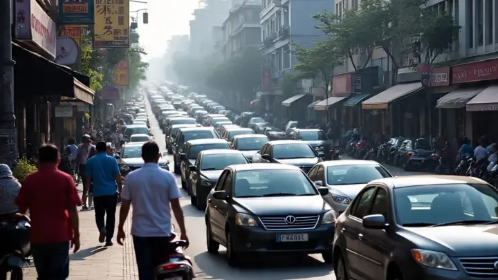 Ilustrasi Cuaca Cerah