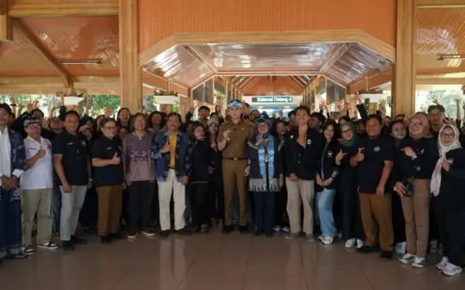 Rombongan KKN Mahasiswa ISBI