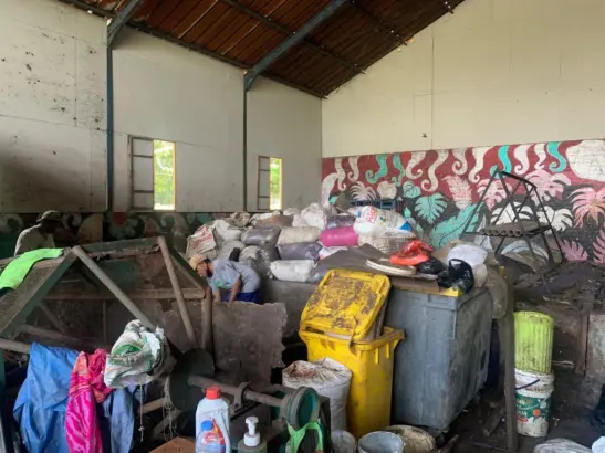 Peralatan Seadanya TPS3R Saling Asih II atau Maleer