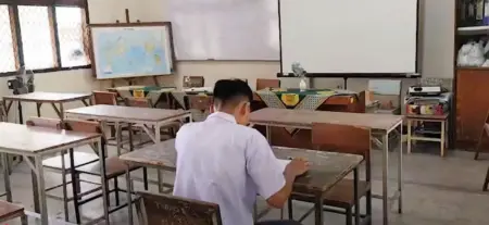 Sepi Peminat, SMA Taman Siswa Bandung Hanya Terima Satu Siswa Baru di Tahun Ajaran 2025 Siswa di SMA Taman Siswa