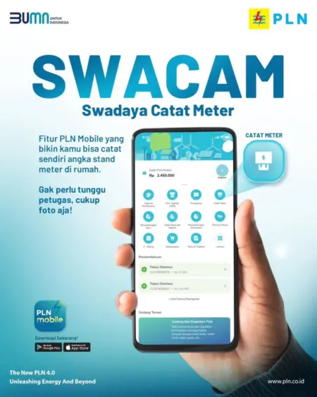 PLN UP3 Bandung Ajak Pelanggan Catat Meter Listrik Sendiri Lewat Fitur SwaCam PLN UP3 Bandung Ajak Pelanggan Catat Meter Listrik Sendiri Lewat Fitur SwaCam