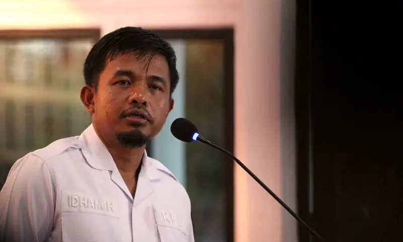 Komisioner KPU RI Idham Holik