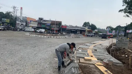 Proyek Pelebaran Jalan Cimahi Dimulai, Perpustakaan Lama Dipindah