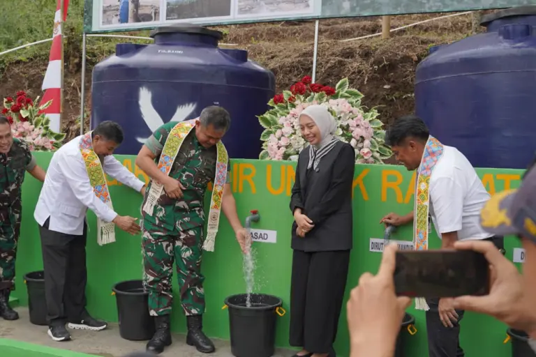 Desa Sukamukti Kini Punya Dua Sumber Air Bersih, Warga Sambut Bahagia