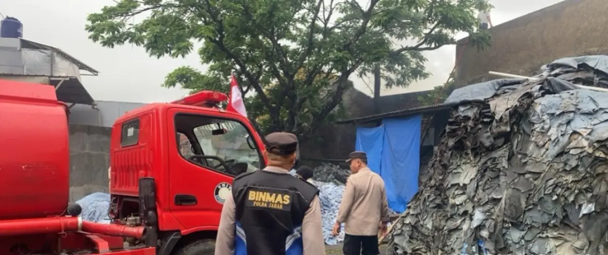 Rumah Produksi Kerupuk Kulit di Garut Kota Terbakar, Kerugian Capai Rp150 Juta