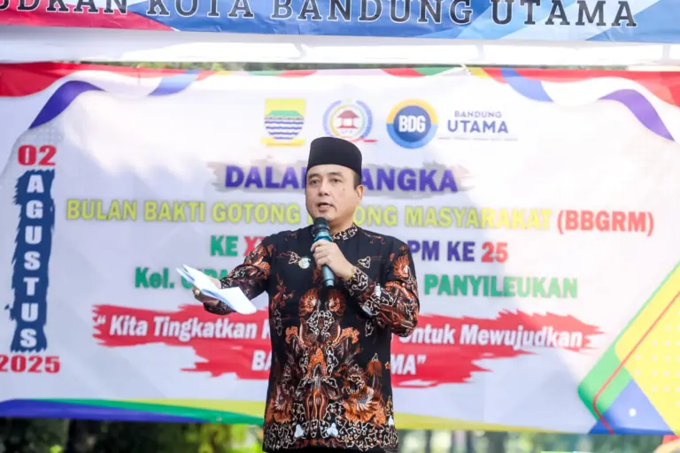 Gotong Royong Jadi Fondasi Pembangunan Kota, Erwin Soroti Peran Strategis LPM di Tingkat Warga