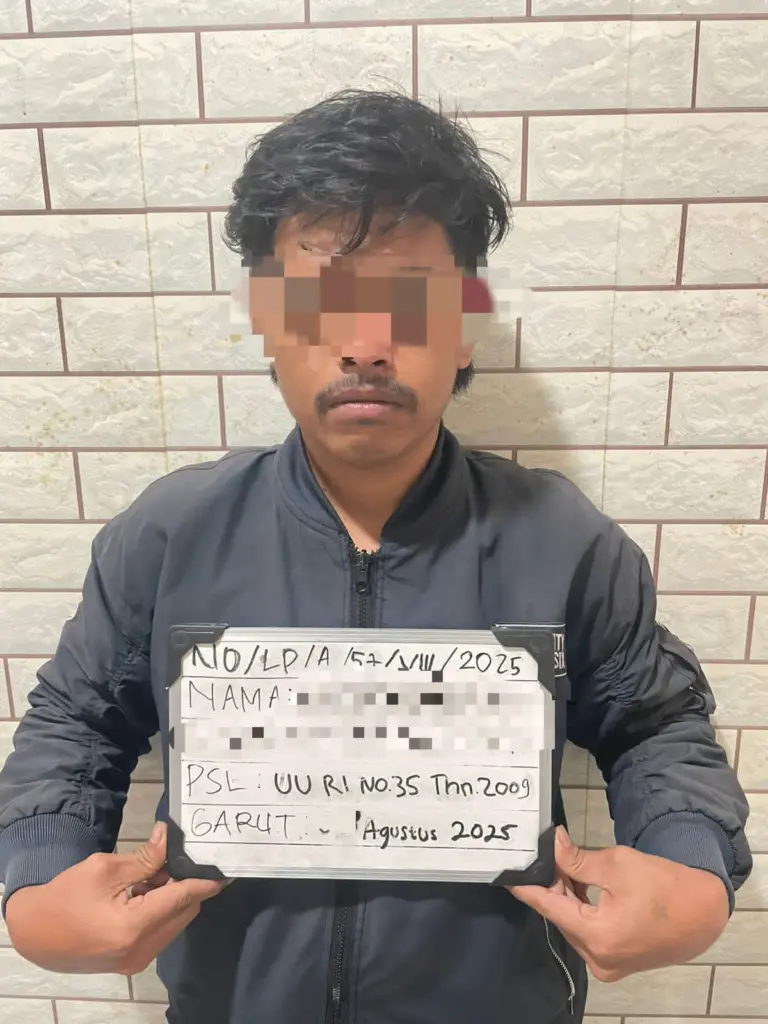 Polres Garut Tangkap Mahasiswa Produsen Tembakau Sintetis di Karangpawitan