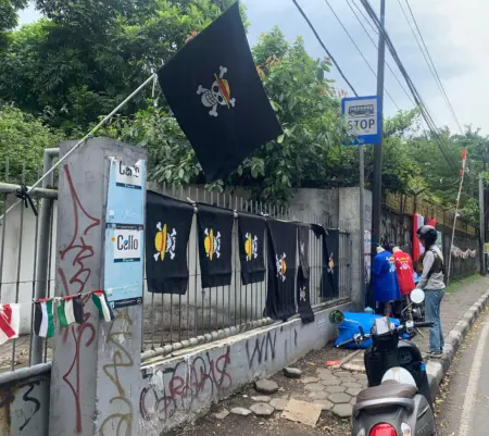 Penjualan Bendera One Piece Meningkat di Bandung, Simbol Perlawanan Jadi Alasan Pembeli One Piece