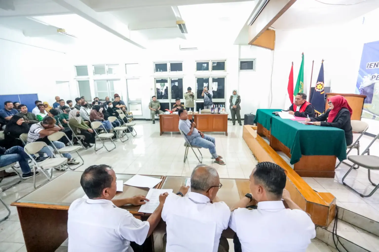 53 Pelanggar Perda Jalani Sidang Tipiring, Erwin Minta Hakim Bijak Beri Putusan