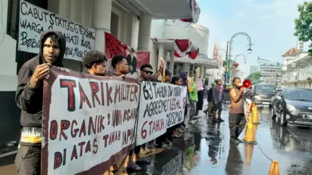 Aliansi Mahasiswa Papua Gelar Aksi di Bandung, Soroti New York Agreement dan Rasisme Aliansi Mahasiswa Papua