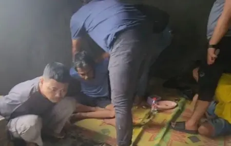 Satnarkoba Polres Karawang Gerebek Rumah Penyimpanan Obat Terlarang, Ribuan Butir Disita Satnarkoba Polres Karawang Gerebek Rumah Penyimpanan Obat Terlarang, Ribuan Butir Disita