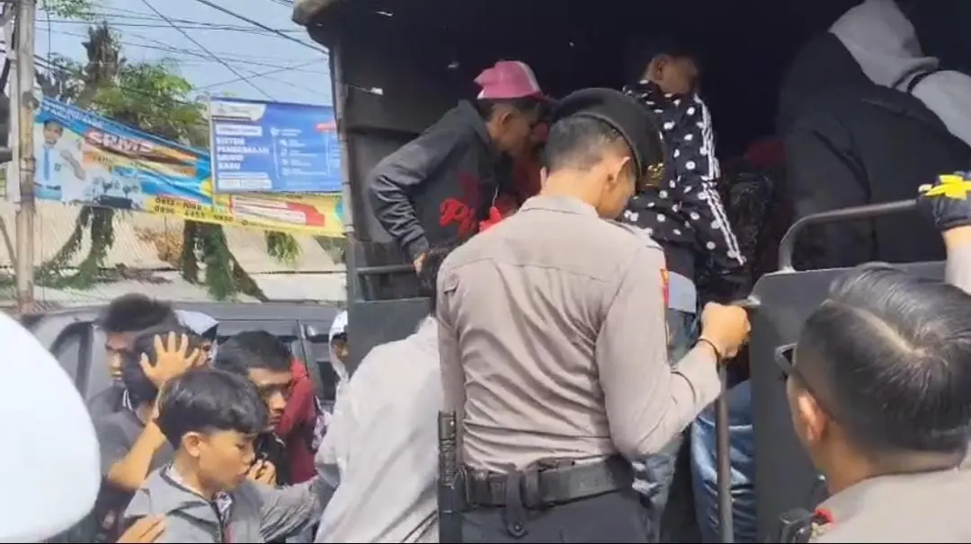 Polres Karawang Amankan 49 Pelajar SMK Hendak Ikut Unjuk Rasa ke DPR RI