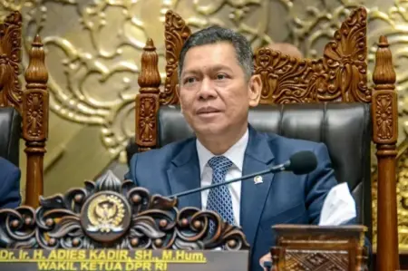 Ikuti Langkah NasDem dan PAN, Golkar Nonaktifkan Adies Kadir dari DPR RI Partai Golkar menonaktifkan Adies Kadir sebagai anggota DPR RI. (istimewa)