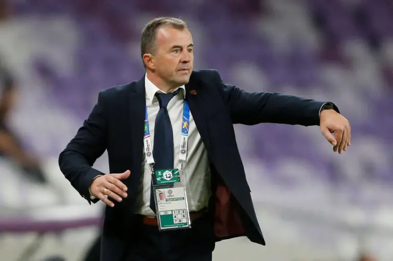 Kontra Indonesia Jadi Momentum Pemain Muda Lebanon Tunjukkan Kualitas Pelatih Lebanon Miodrag Radulovic. (istimewa)