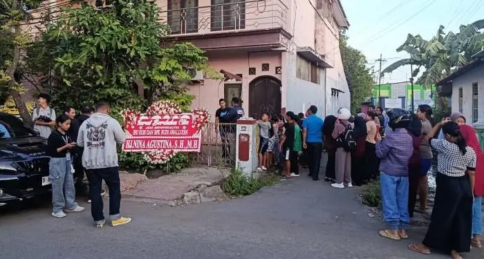 Lokasi ditemukannya lima jenazah dalam satu liang di Kelurahan Paoman, Indramayu. (istimewa)