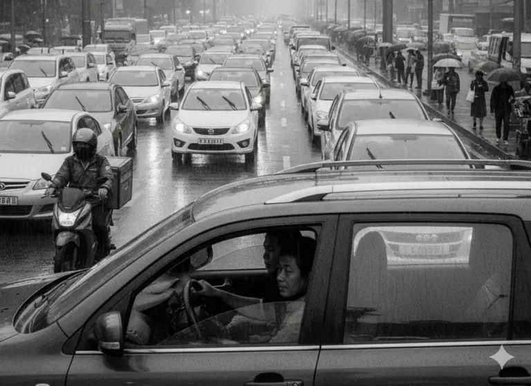gamaran kemacetan di Bandung