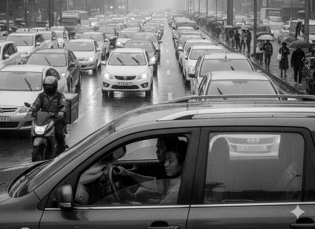 gamaran kemacetan di Bandung
