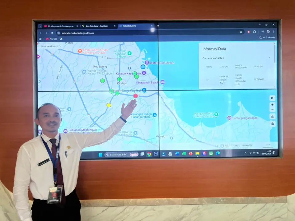 Satuan Polisi Pamong Praja Kota Cirebon akan meluncurkan program inovasi bernama PERAWAN GATRA atau Peta Rawan Gangguan Ketenteraman dan Ketertiban Umum. (humas pemkab cirebon)