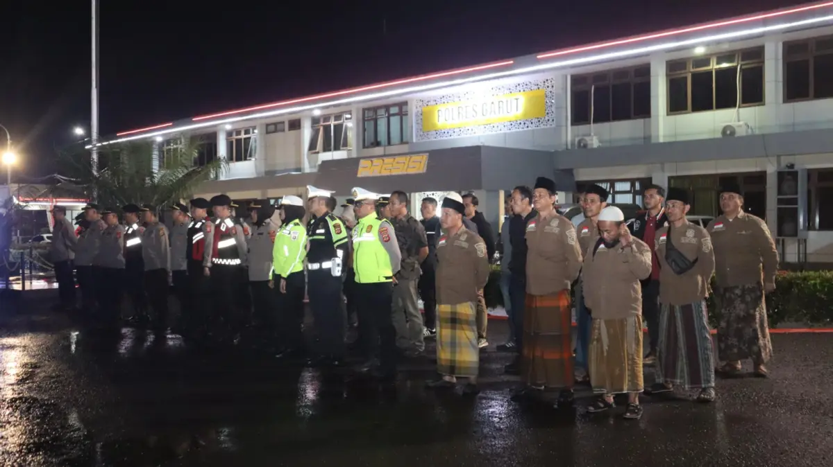 Patroli Gabungan Skala Besar Digelar di Garut, Jaga Kondusivitas Wilayah