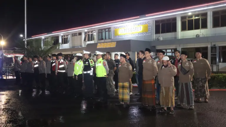 Patroli Gabungan Skala Besar Digelar di Garut, Jaga Kondusivitas Wilayah