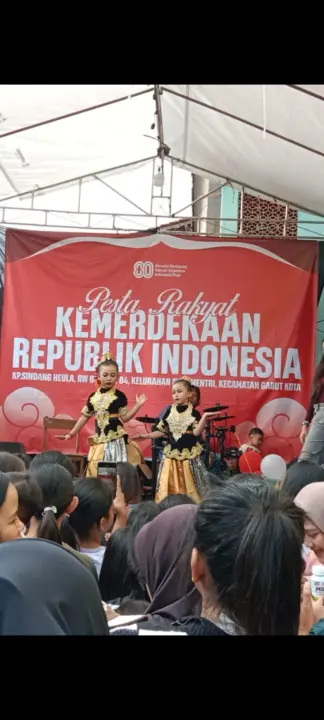 Pesta Rakyat RW 04 Sukamentri Meriahkan Penutupan HUT ke-80 RI