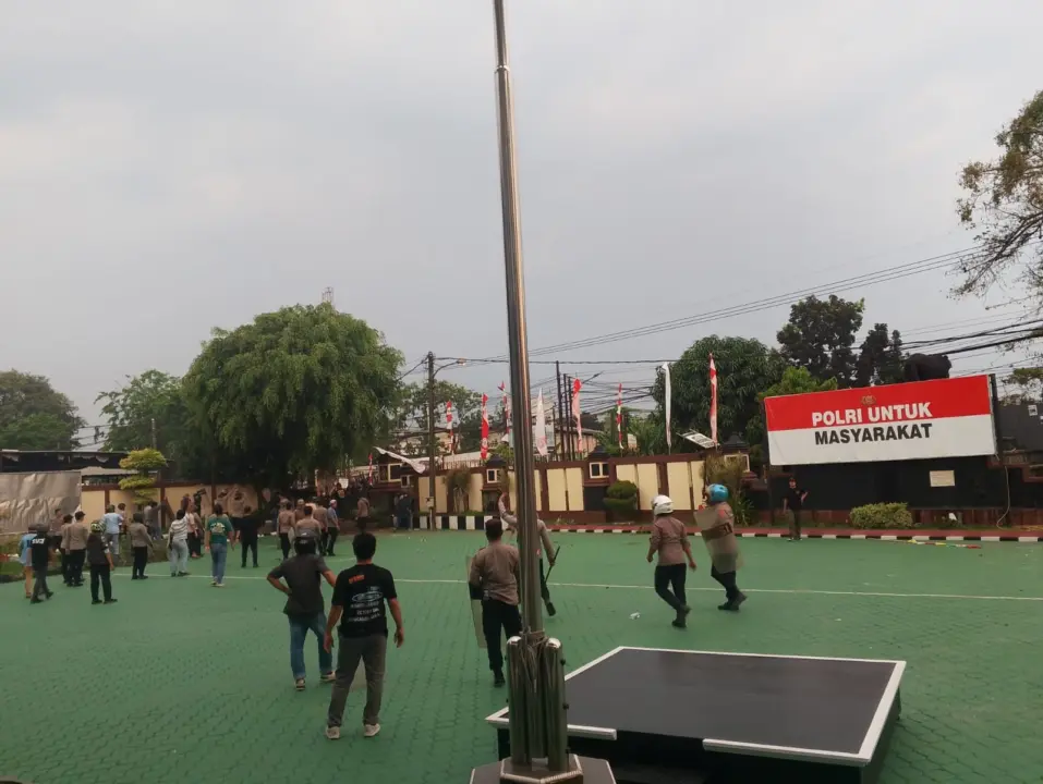 Polres Karawang Tetap Siaga Hadapi Potensi Aksi Susulan