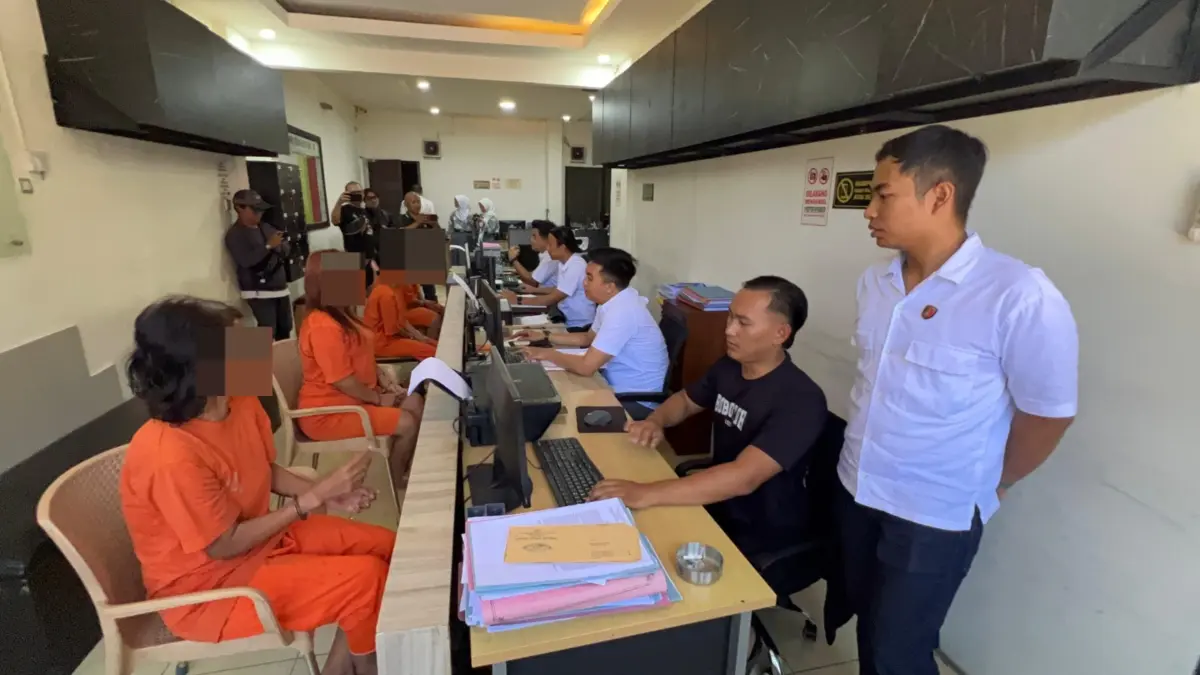 Empat pelaku pengeroyokan berhasil ditangkap oleh Satuan Reserse Kriminal Polres Garut.