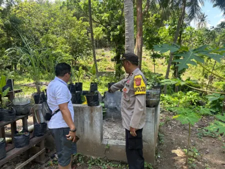 Warga Garut Heboh, Mortir Diduga Peninggalan Jepang Ditemukan di Pameungpeuk