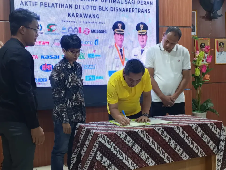 Pemkab Karawang Gandeng 22 Perusahaan untuk Pengembangan BLK