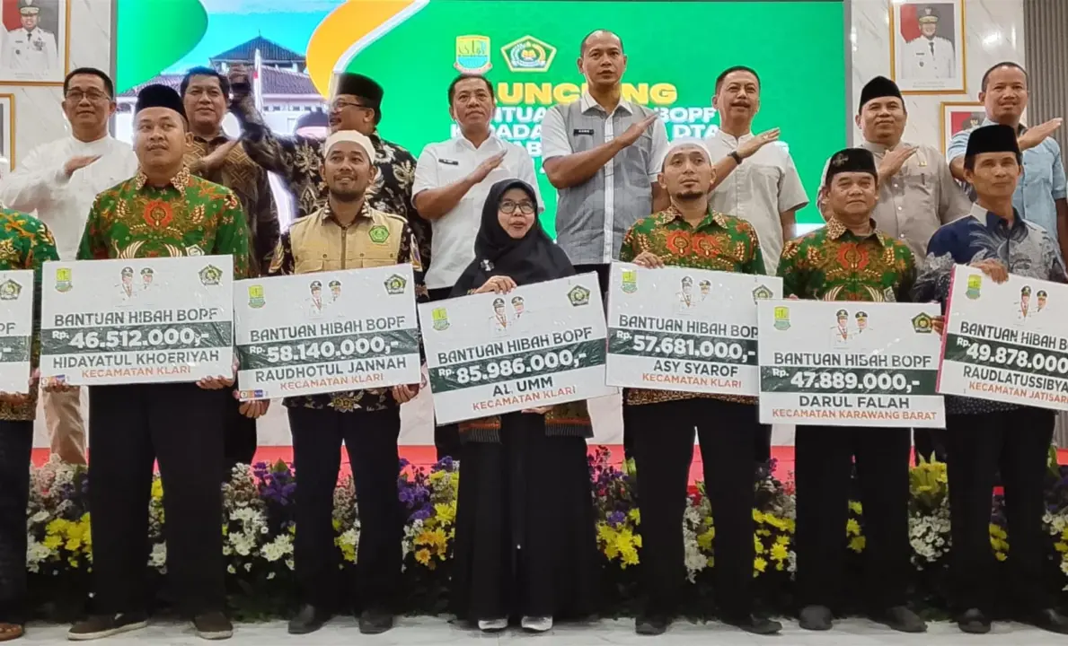 Pemkab Karawang Luncurkan BOPF Rp15 Miliar untuk DTA, Komitmen Perkuat Pendidikan Keagamaan