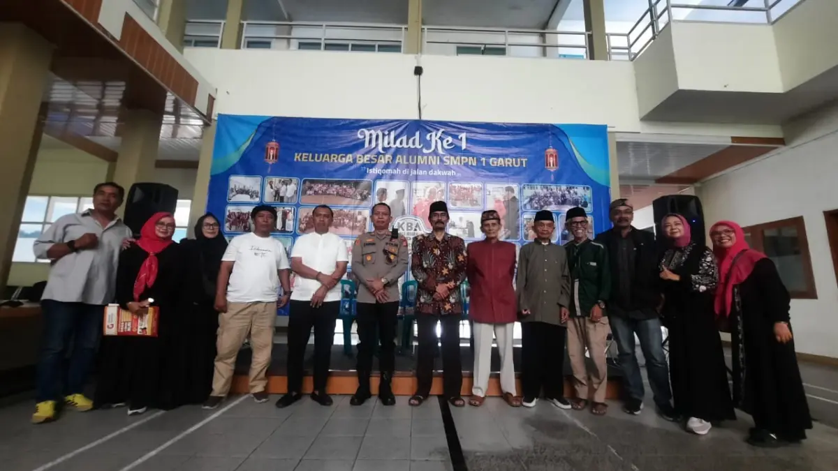 Alumni SMPN 1 Garut Gelar Milad Perdana, Ratusan Alumni Hadir