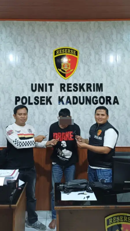 Polsek Kadungora Tangkap Pelaku Curanmor di Talagasari, Satu Komplotannya Buron Polsek Kadungora Tangkap Pelaku Curanmor di Talagasari, Satu Komplotannya Buron