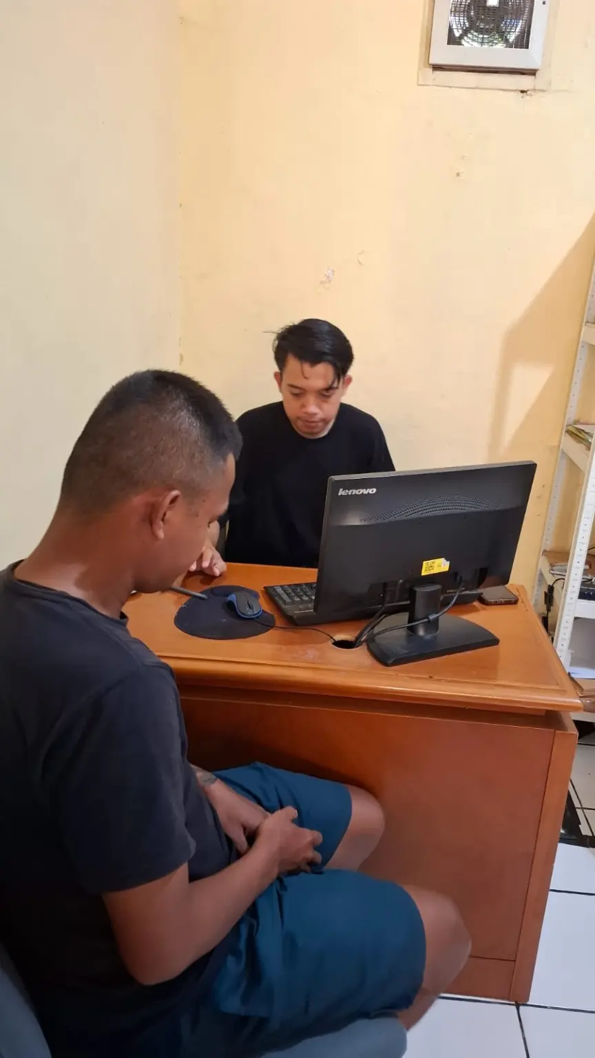 oelaku pencurian kendaraan bermotor di wilayah Bojongsoang berhasil diamankan polisi.