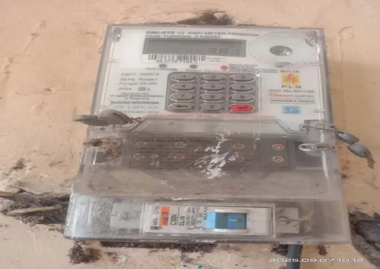 Cek harga token listrik periode 22-28 September 2025