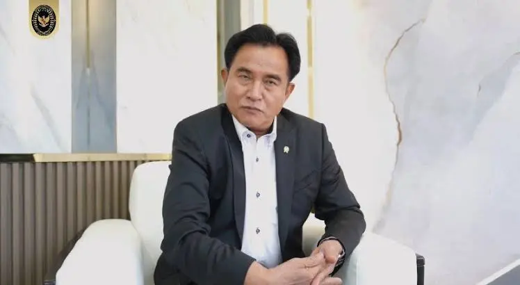 Menteri Koordinator Hukum HAM Imigrasi dan Pemasyarakatan Yusril Ihza Mahendra. (istimewa)