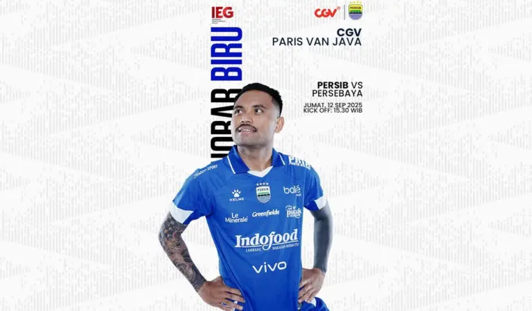 Ini Lokasi Nobar Biru Persib Bandung vs Persebaya