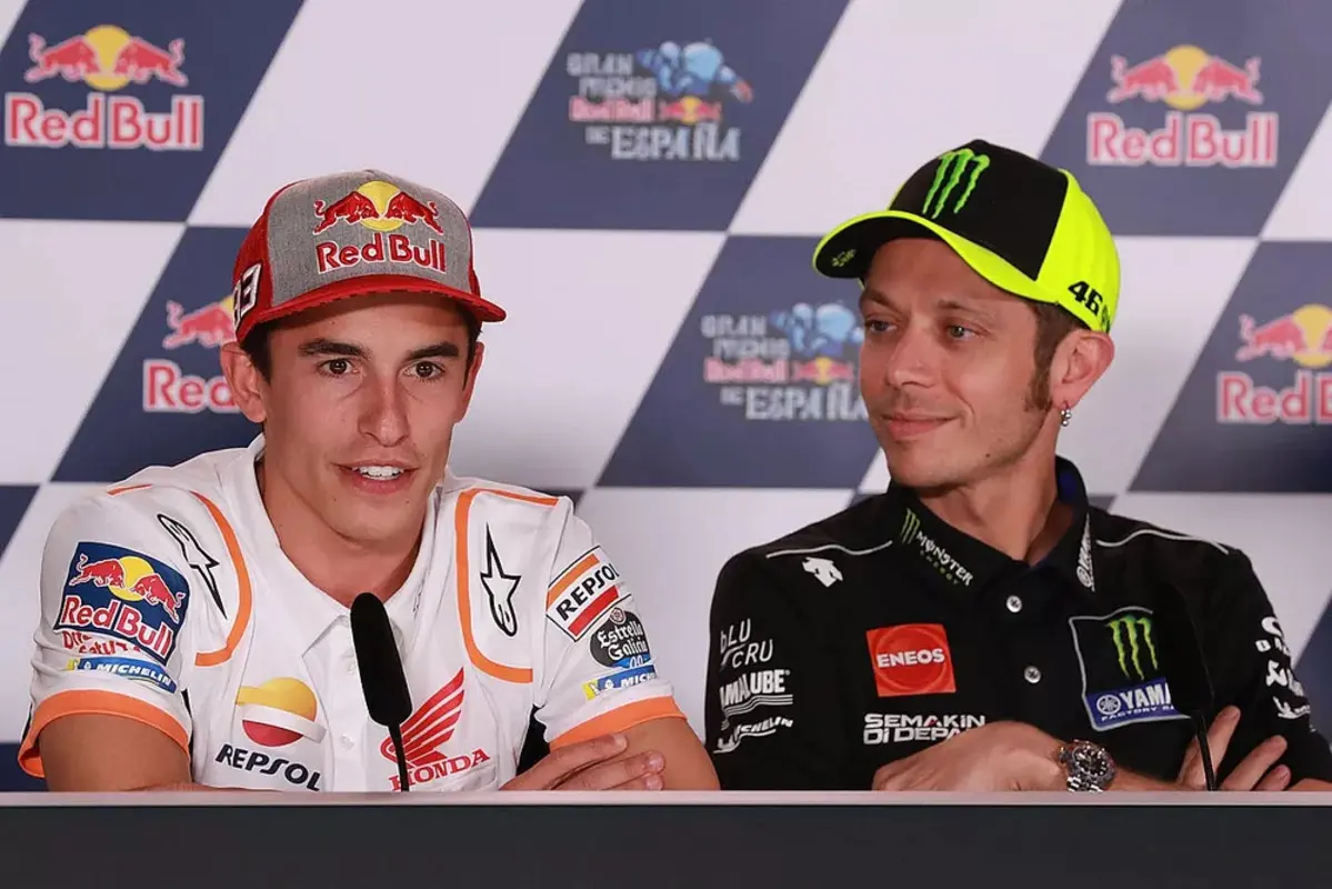 Marc Marquez dan Valentino Rossi kunjungi Jakarta