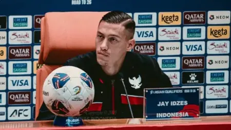 Jay Idzes Tegaskan Kalah dari Arab Bukan Akhir Perjuangan Bek timnas Indonesia Jay Idzes. (istimewa)