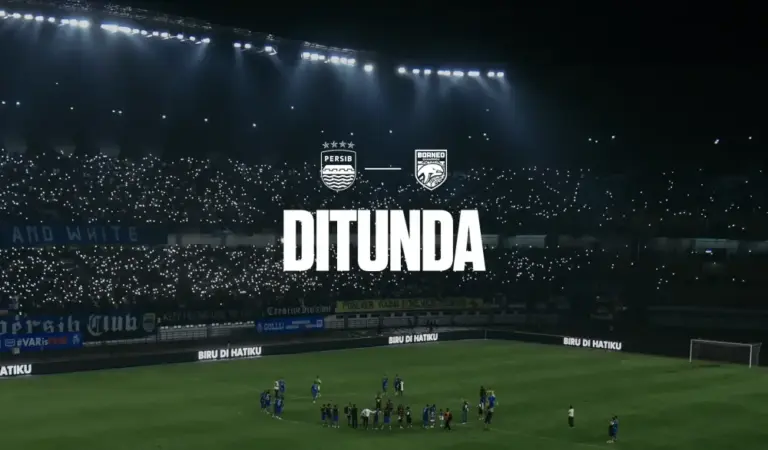 Ini Jadwal Laga Tunda Persib vs Borneo FC