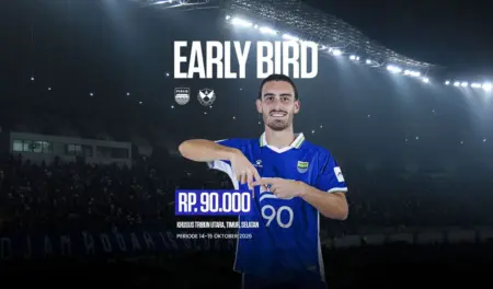 Bobotoh, Tiket Persib vs Selangor FC Sudah Dapat Dipesan Dengan Banyak Diskon Bobotoh, Tiket Persib vs Selangor FC Sudah Dapat Dipesan Dengan Banyak Diskon
