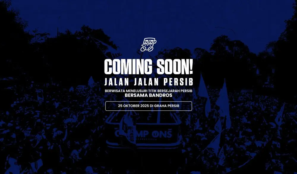 Jalan-Jalan Persib (JaJaP), Cara Baru Menikmati Keindahan Bandung