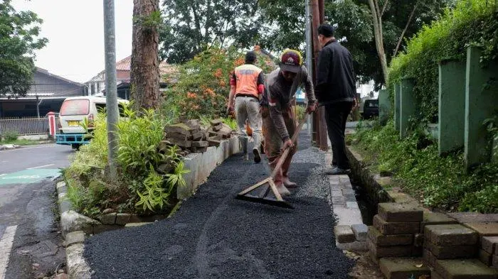 Perbaikan jalan di Kota Bandung telah mencapai 26,53 kilometer atau sekitar 89,65 persen dari total target. (istimewa)